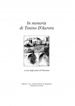 In memoria di Tonino D’Aurora