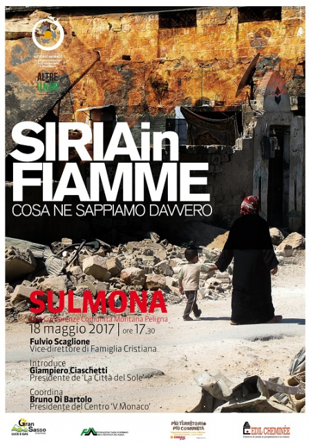 Siria in fiamme.